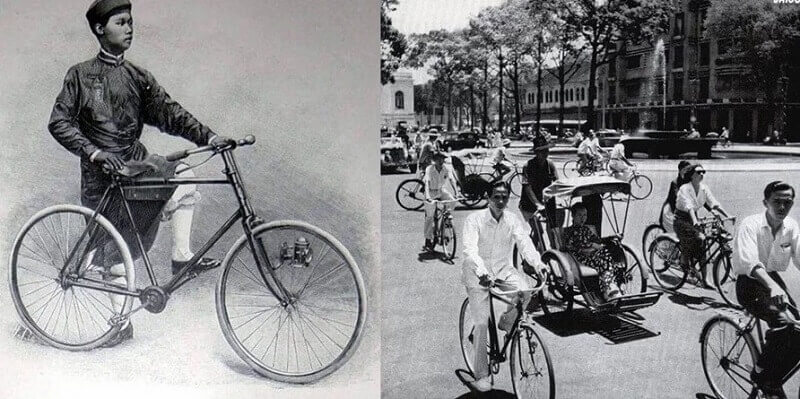 xe đạp việt thời đầu