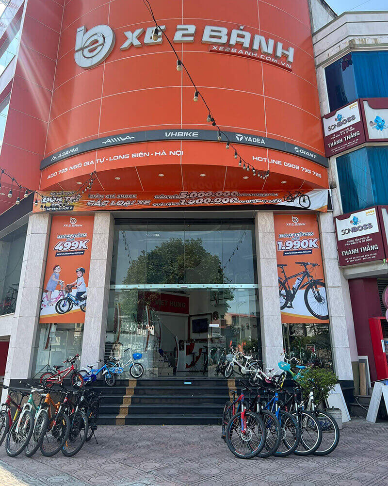 cửa hàng xe đạp thể thao