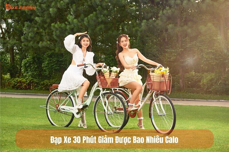 khi đạp xe ngoài trời 