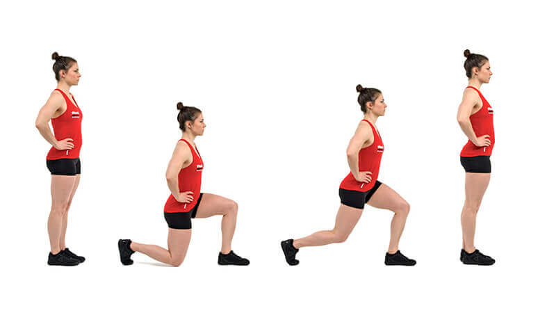 bài tập lunges