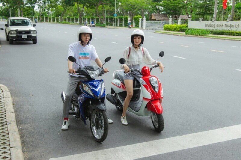 an toàn khi điều khiển xe máy 50cc