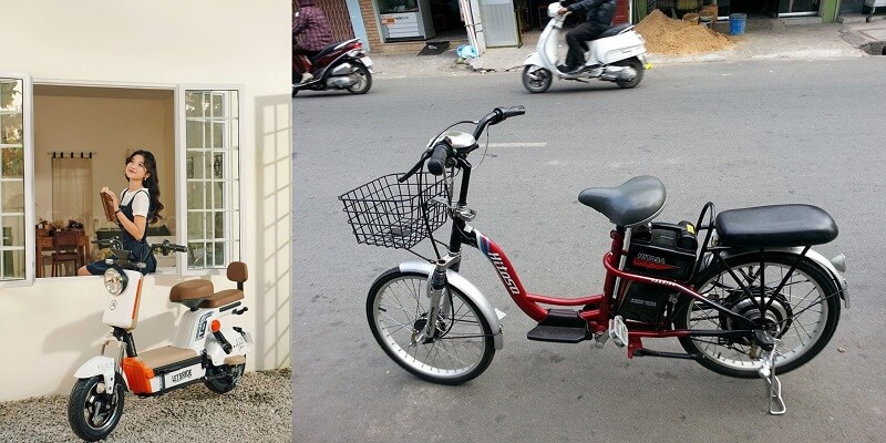 xe đạp điện và xe điện