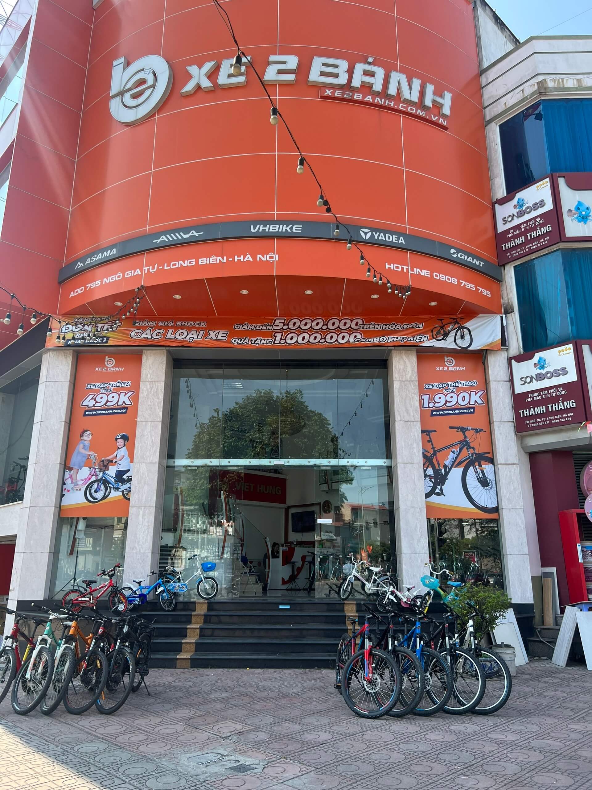 Cửa hàng xe đạp thể thao chính hãng