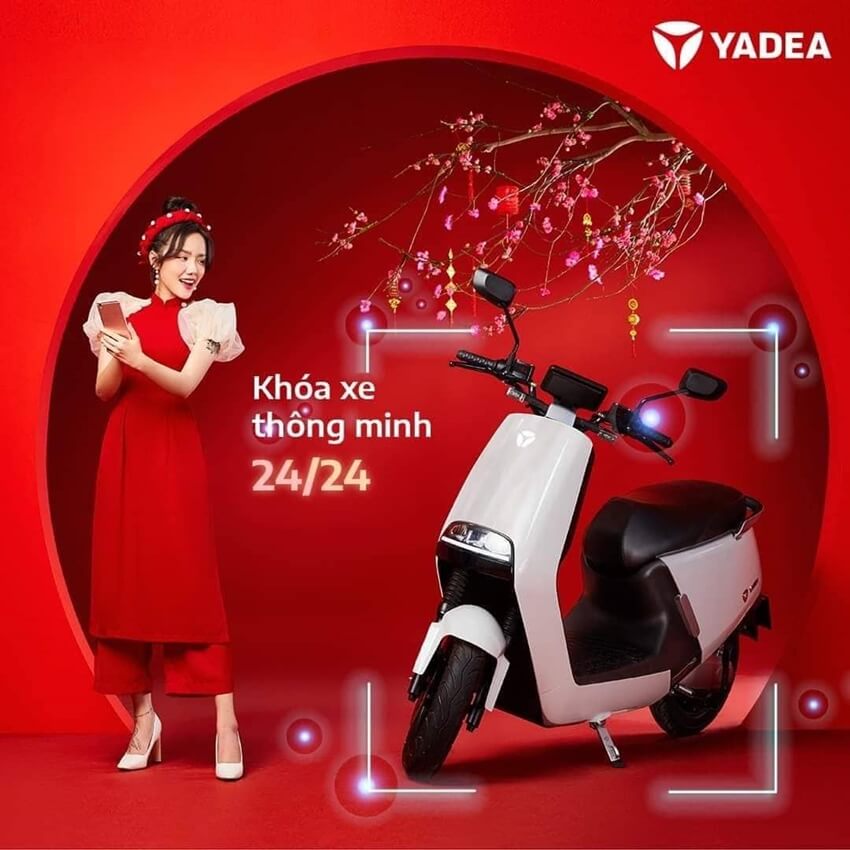 Ảnh minh họa - Xe máy điện hãng YADEA