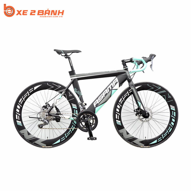 Xe đạp đua ASAMA R-BL7001 700C Màu Xanh đen