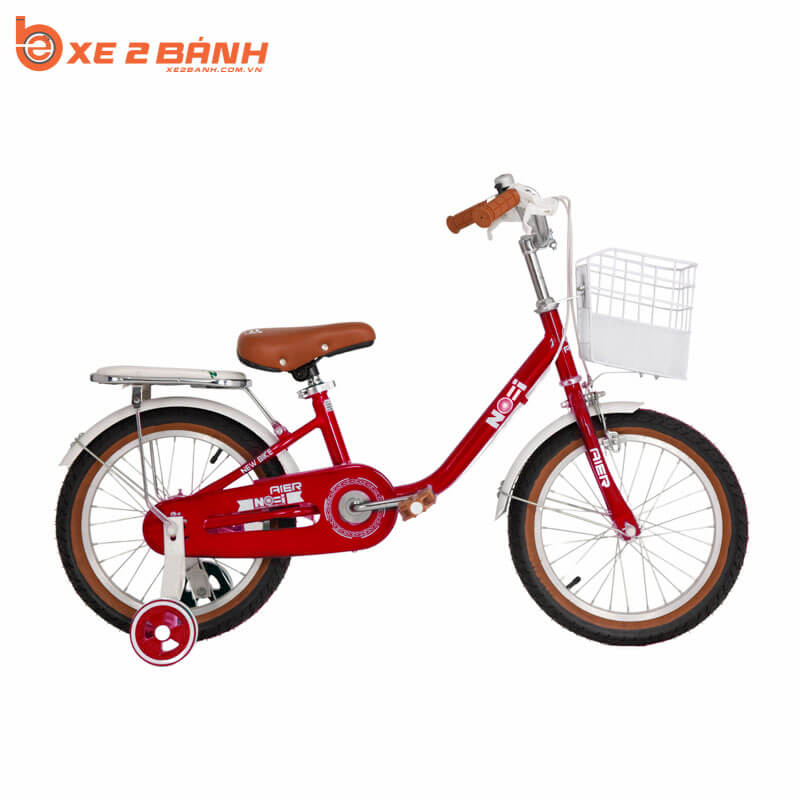 Xe đạp trẻ em AIER 14 inch mà đỏ