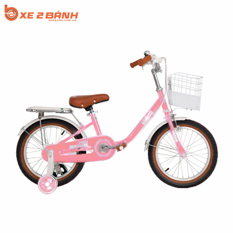  Xe đạp trẻ em AIER 14 inch màu hồng