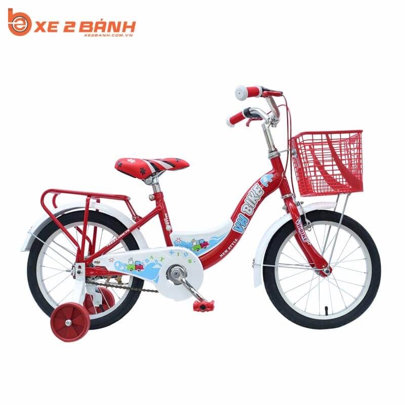 Xe đạp trẻ em VHBIKE HELLOKITTY 16 inch Màu đỏ