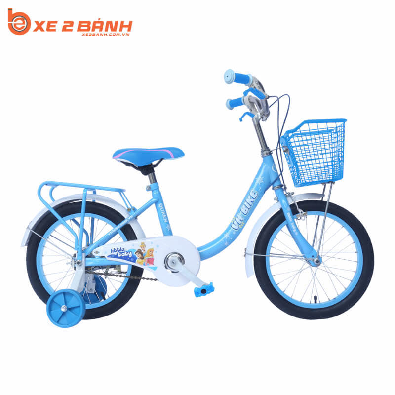 Xe đạp trẻ em VHBIKE QUEEN 16 inch Màu xanh lam