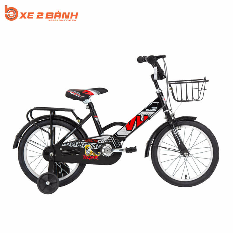 Xe đạp trẻ em VHBIKE TIGER 16 inch Màu đen
