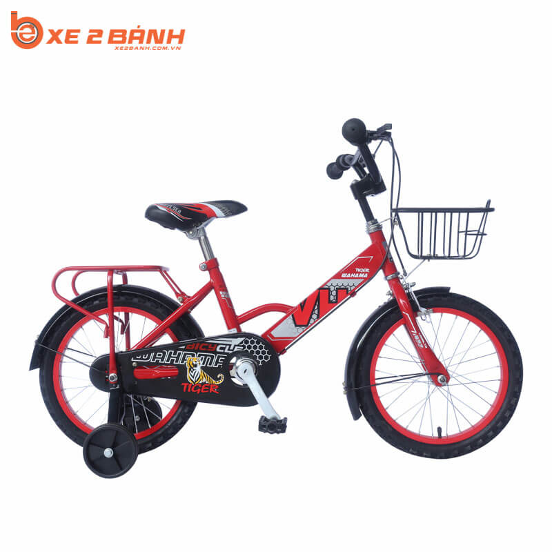Xe đạp trẻ em VHBIKE TIGER 16 inch Màu đỏ