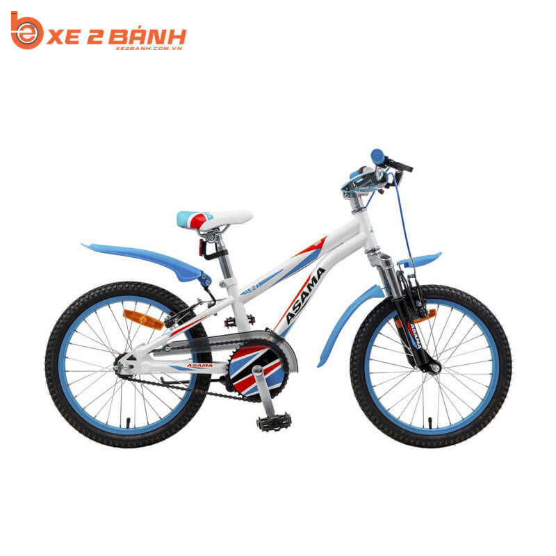 Xe đạp trẻ em ASAMA KZB151802 18 inch Màu Trắng