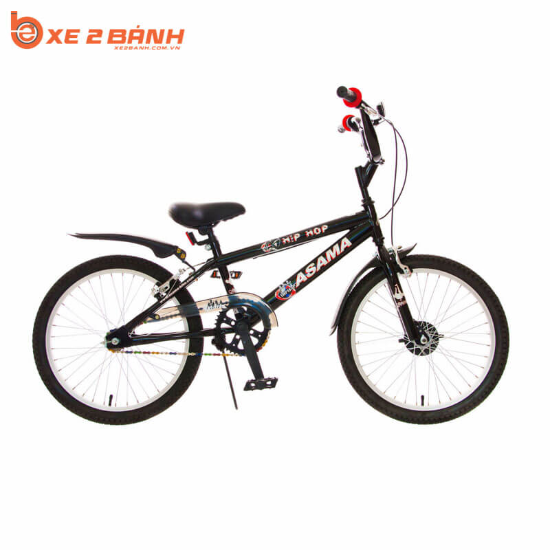 Xe đạp học sinh ASAMA AMT01 20 inch Màu đen