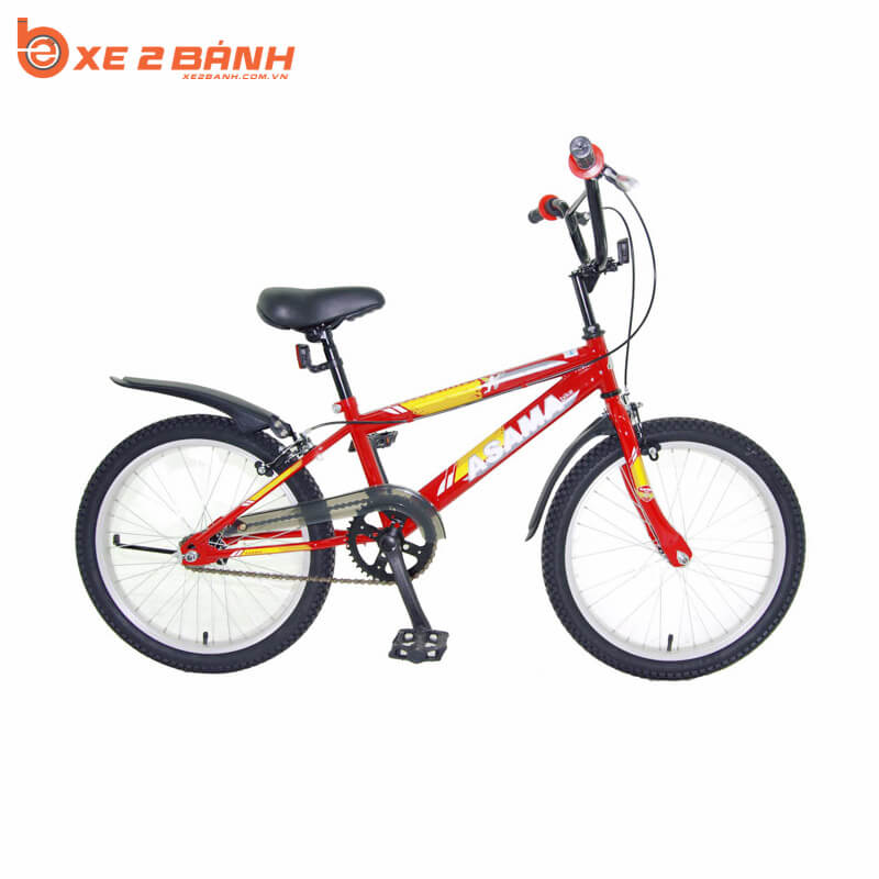 Xe đạp học sinh ASAMA AMT02 20 inch Màu đỏ