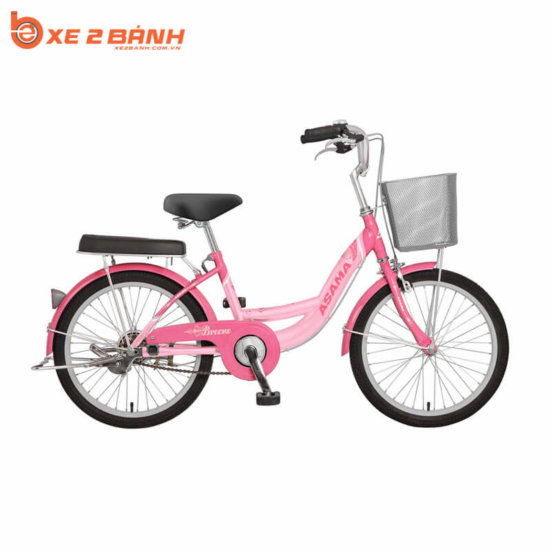 Xe đạp học sinh ASAMA CLDBR2002 20 inch Màu hồng