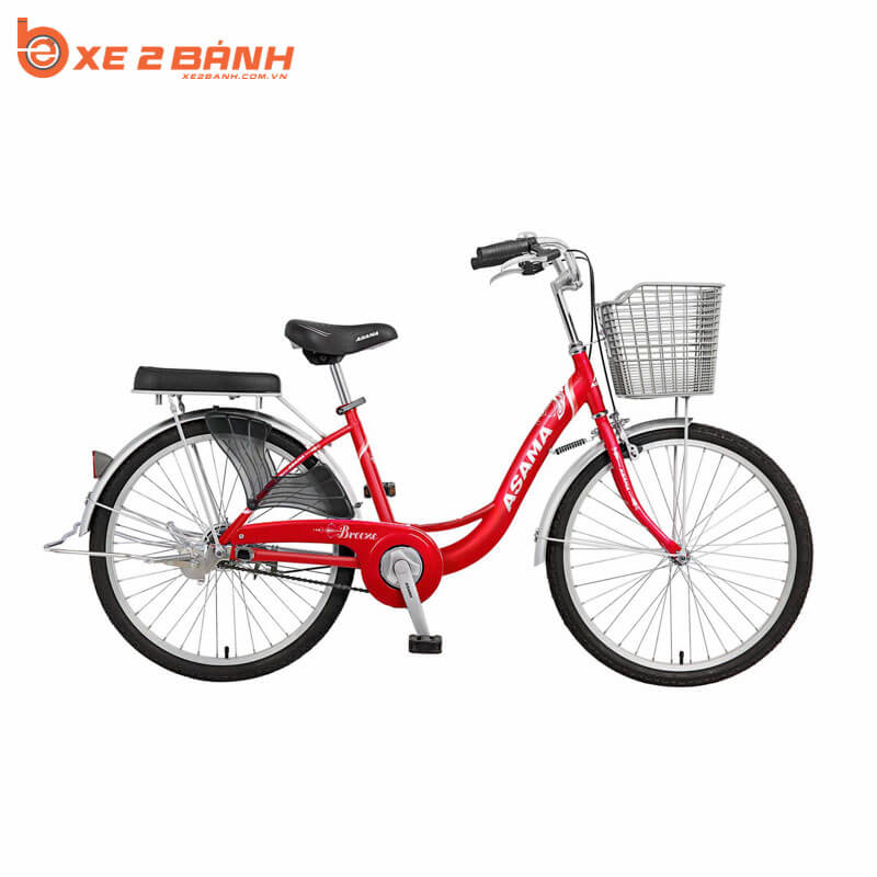 Xe đạp học sinh ASAMA CLDBR2401 24 inch Màu đỏ