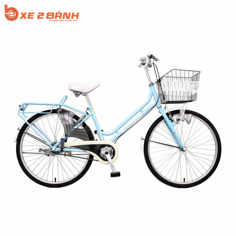 Xe đạp học sinh ASAMA CLDPU 24 inch Màu Xanh lam