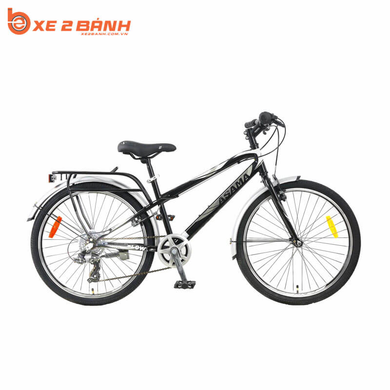 Xe đạp học sinh ASAMA FL2401 24 inch Màu đen