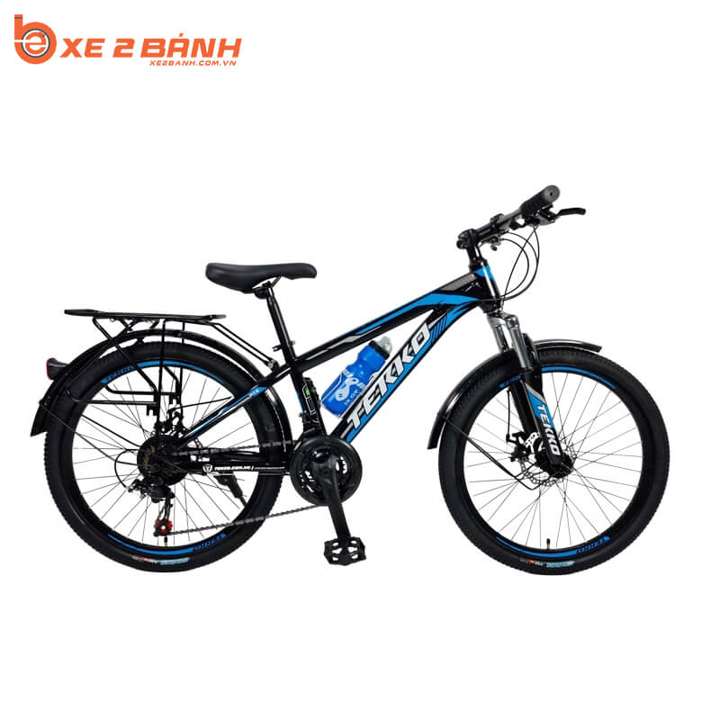 Xe đạp thể thao TEKKO R100 24 inch Màu Xanh đen