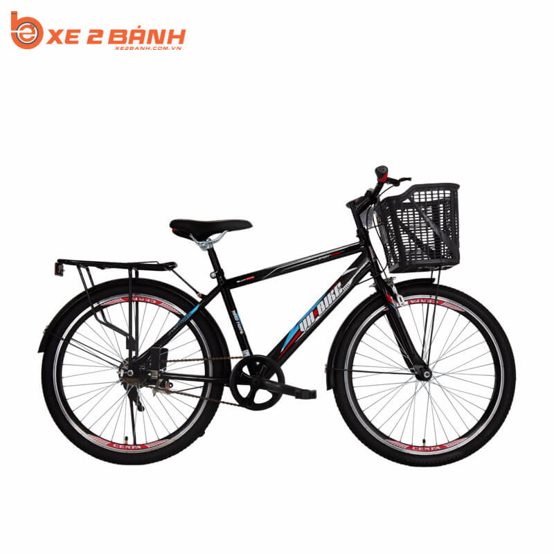 Xe đạp học sinh VHBIKE ADELA 24 inch Màu đen