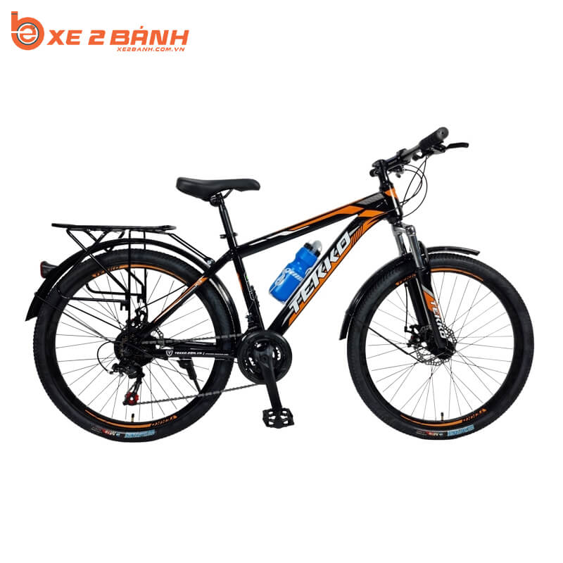 Xe đạp thể thao TEKKO R100 26 inch Màu Đen cam
