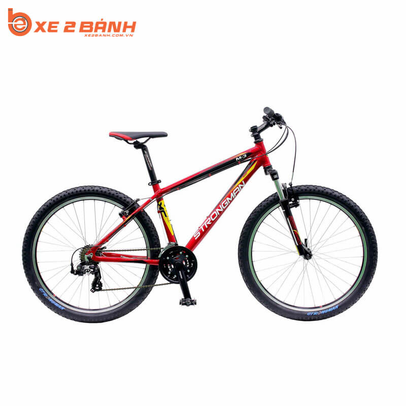 Xe đạp thể thao STRONGMAN M3 26 inch Màu đỏ