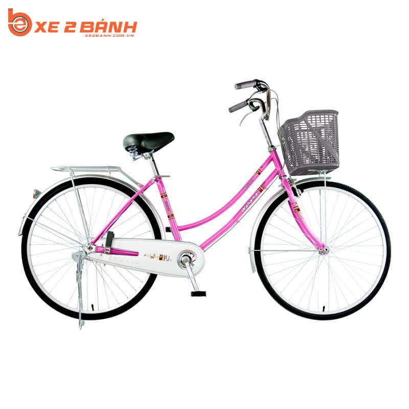 Xe đạp VHBIKE MINI 26 inch Màu hồng