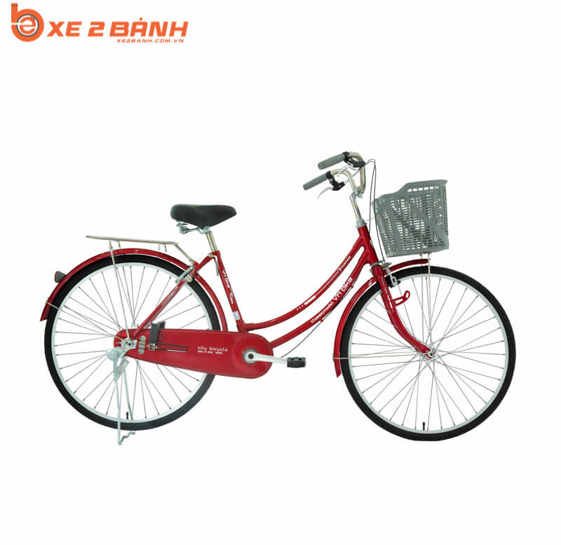 Xe đạp VHBIKE MINISAKURA 26 inch Màu đỏ