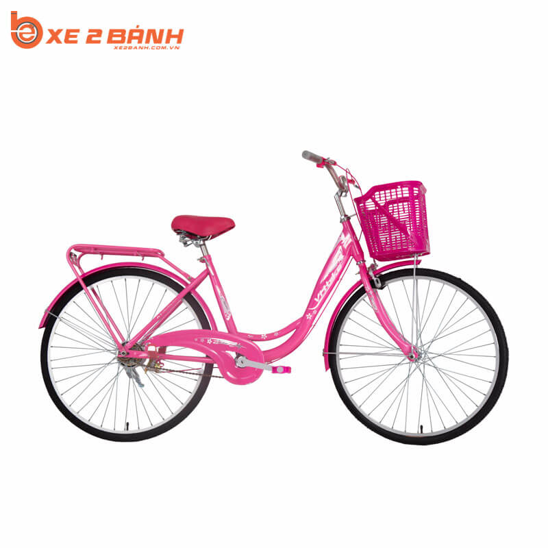 Xe đạp VHBIKE 2606 26 inch Màu hồng